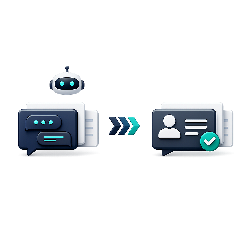 Captación de leads con bot inteligente