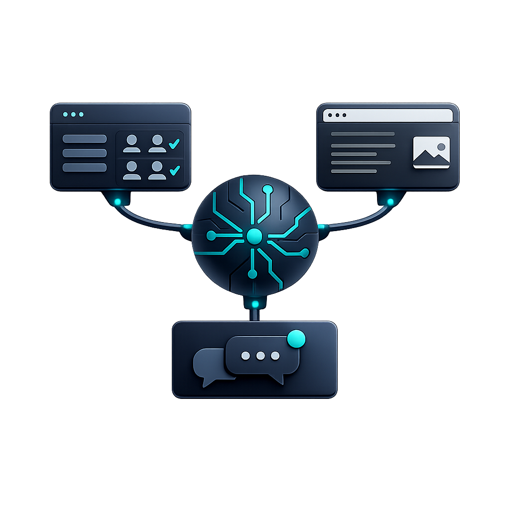 Conexión con sistemas mediante agentes IA