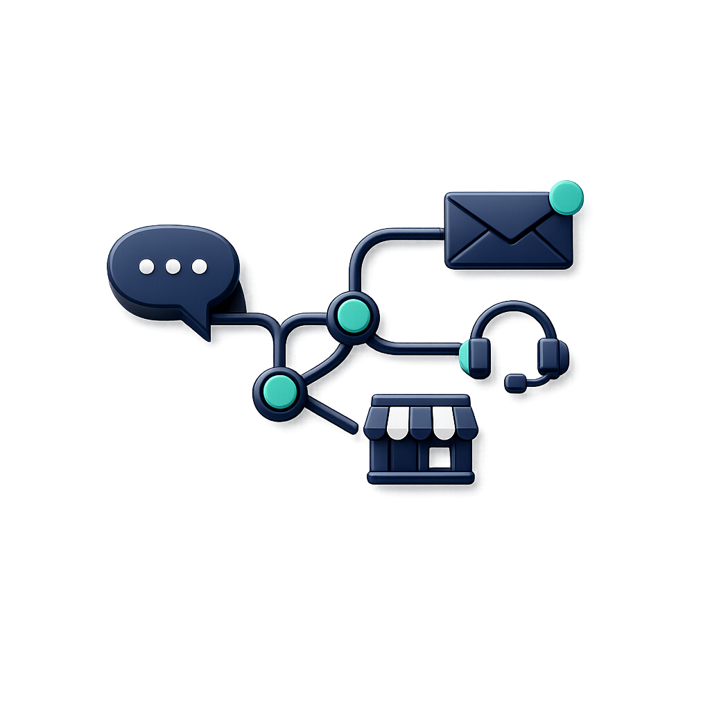 Derivación inteligente de conversaciones