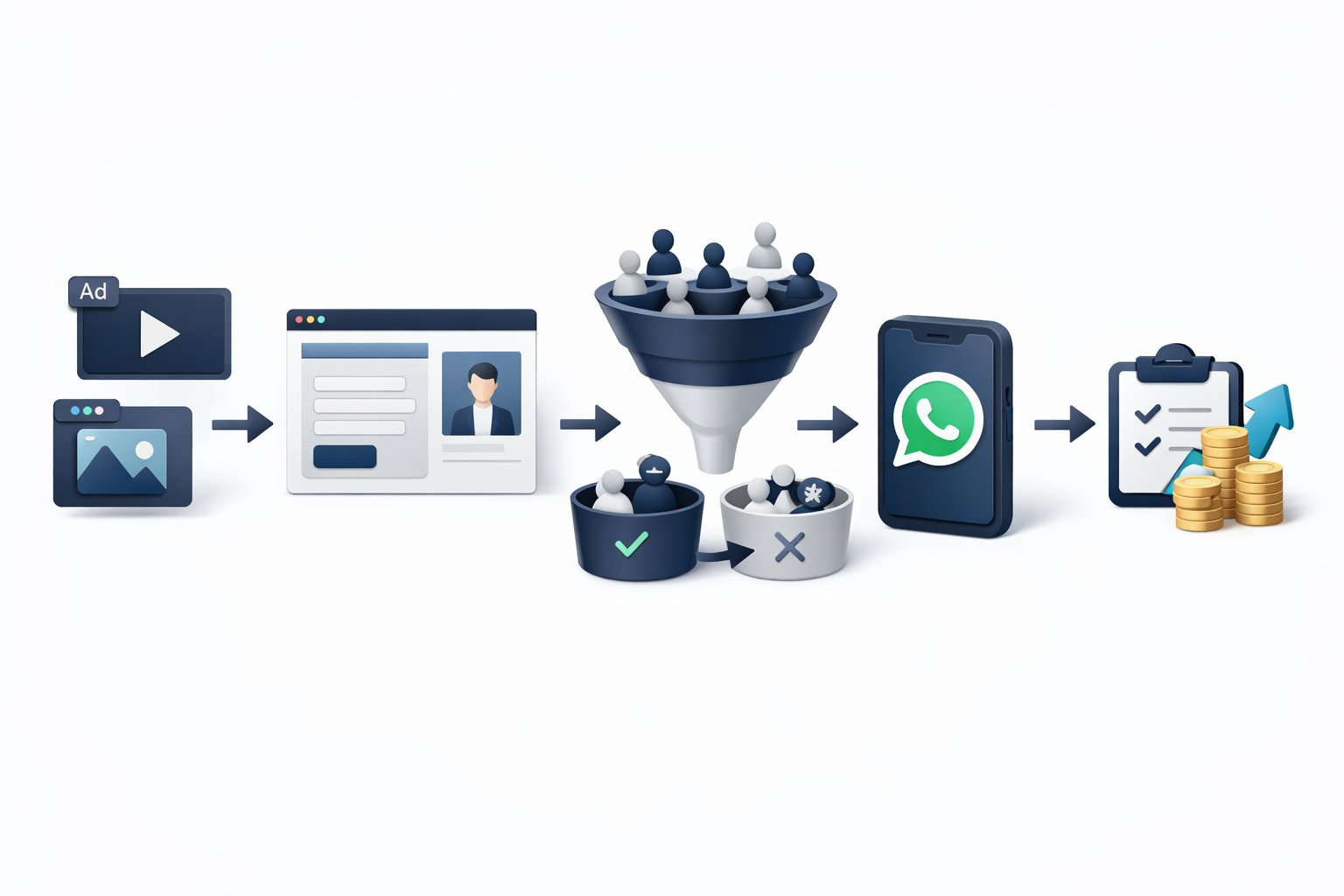 Sistema de captación de clientes