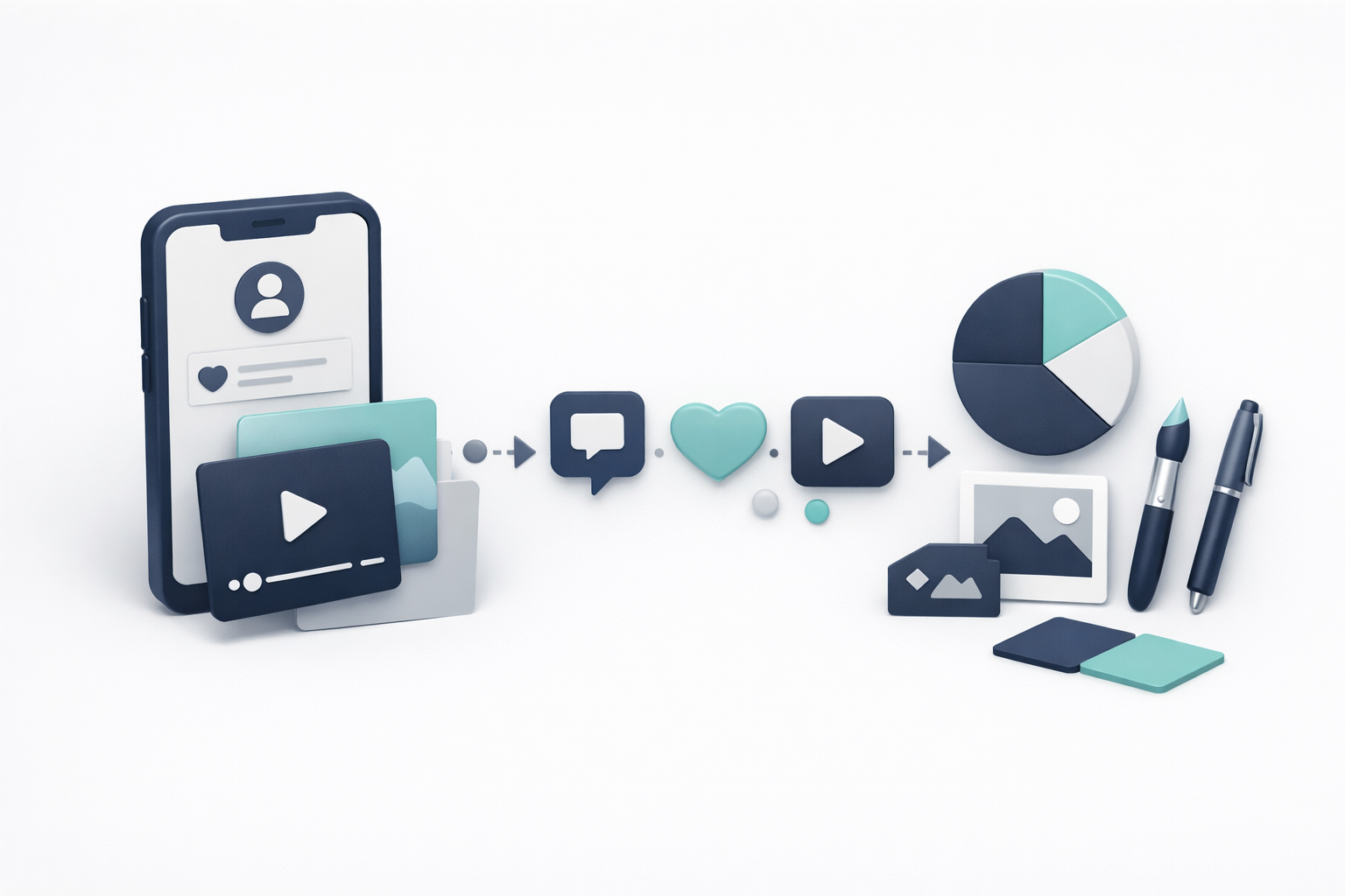 Contenido y redes con IA